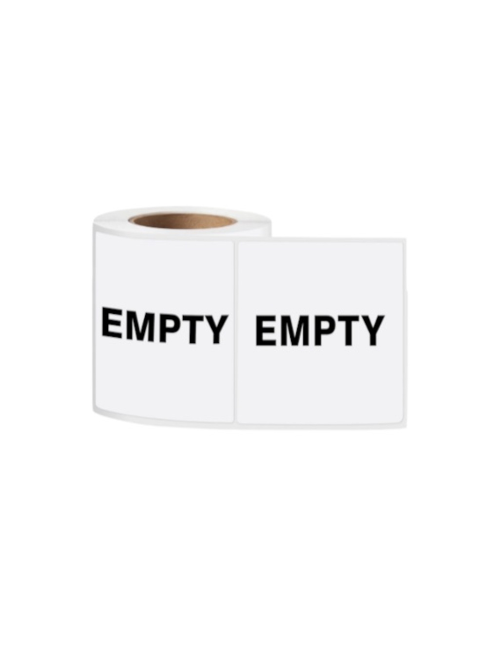 500 Pcs Empty Labels, 6 X 6 Inch Small Business Thermal Labels
